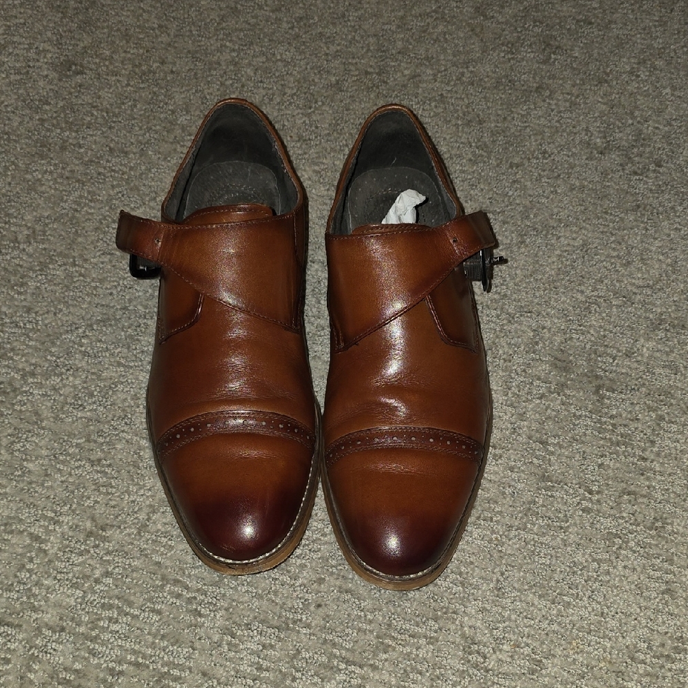 Stacy Adams Single Monk Dress Shoes